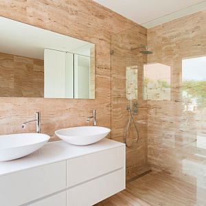 Мы изготовили уже более 500 мраморных ванных комнат на заказ